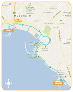 Faliro - Alimos cycling route